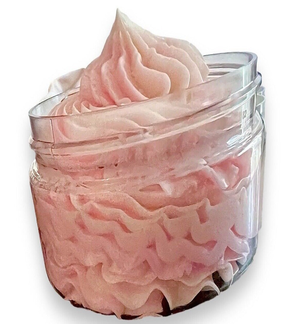 Whipped Body Butter – Rosdoft med Kakaosmör, Sheasmör & Kokosolja-0